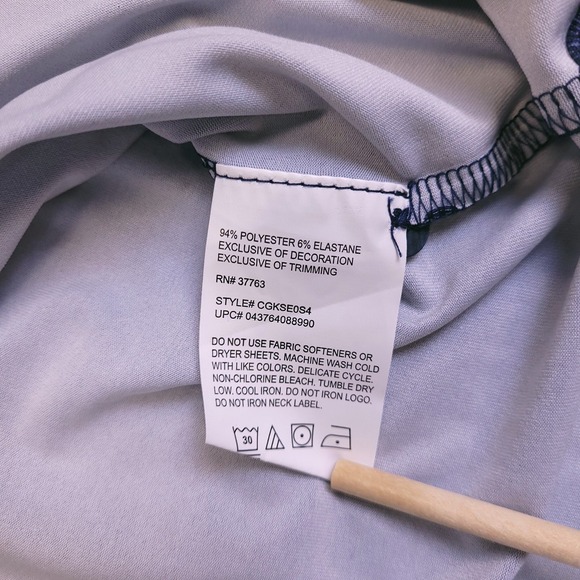 NWT Callaway Performance Golf Polo Shirt Mens XL Blue Striped Stretch Wicking - Picture 9 of 12